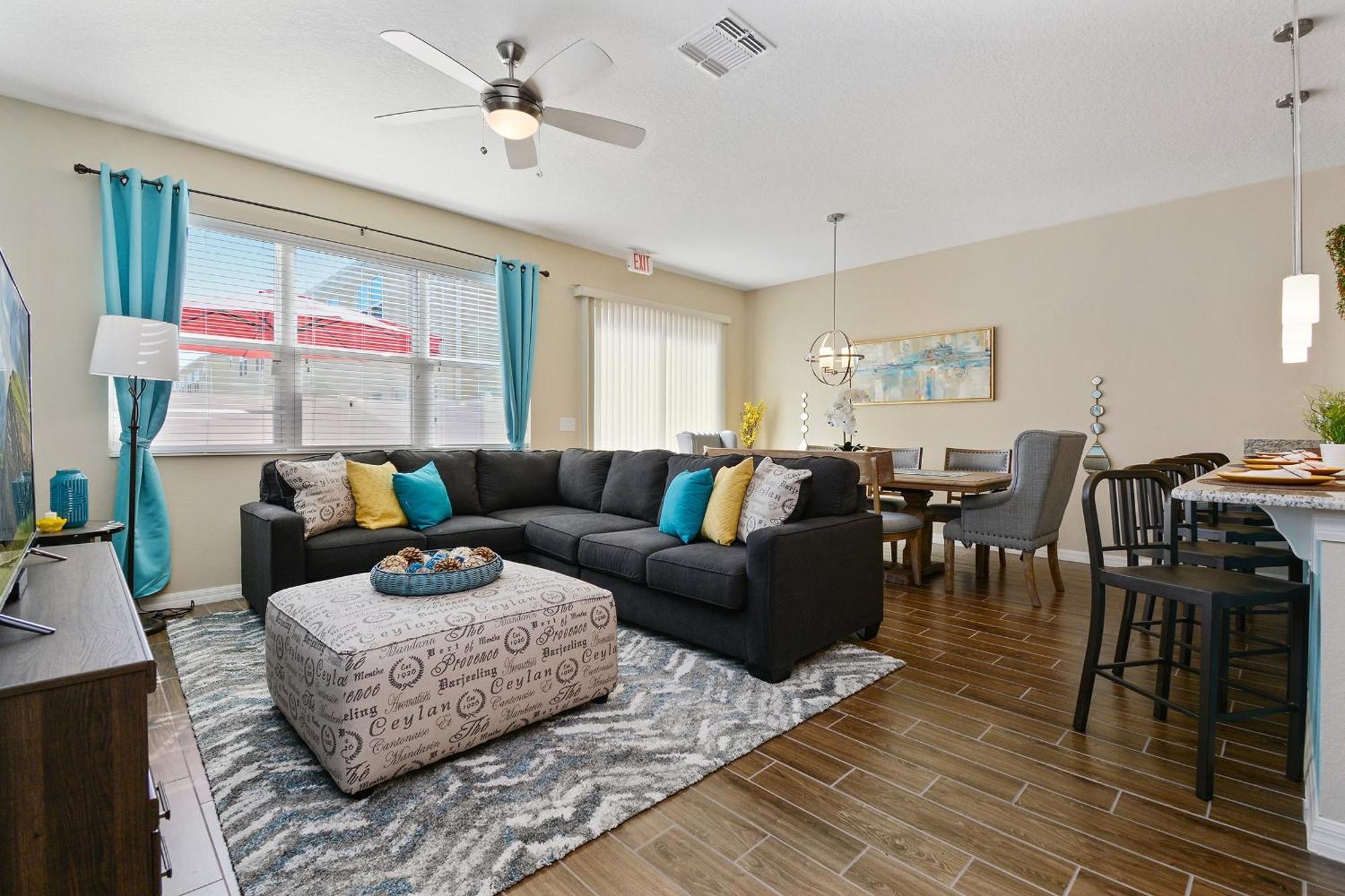 Family Friendly 4 Bedroom Close To Disney 5148 Kissimmee Eksteriør bilde