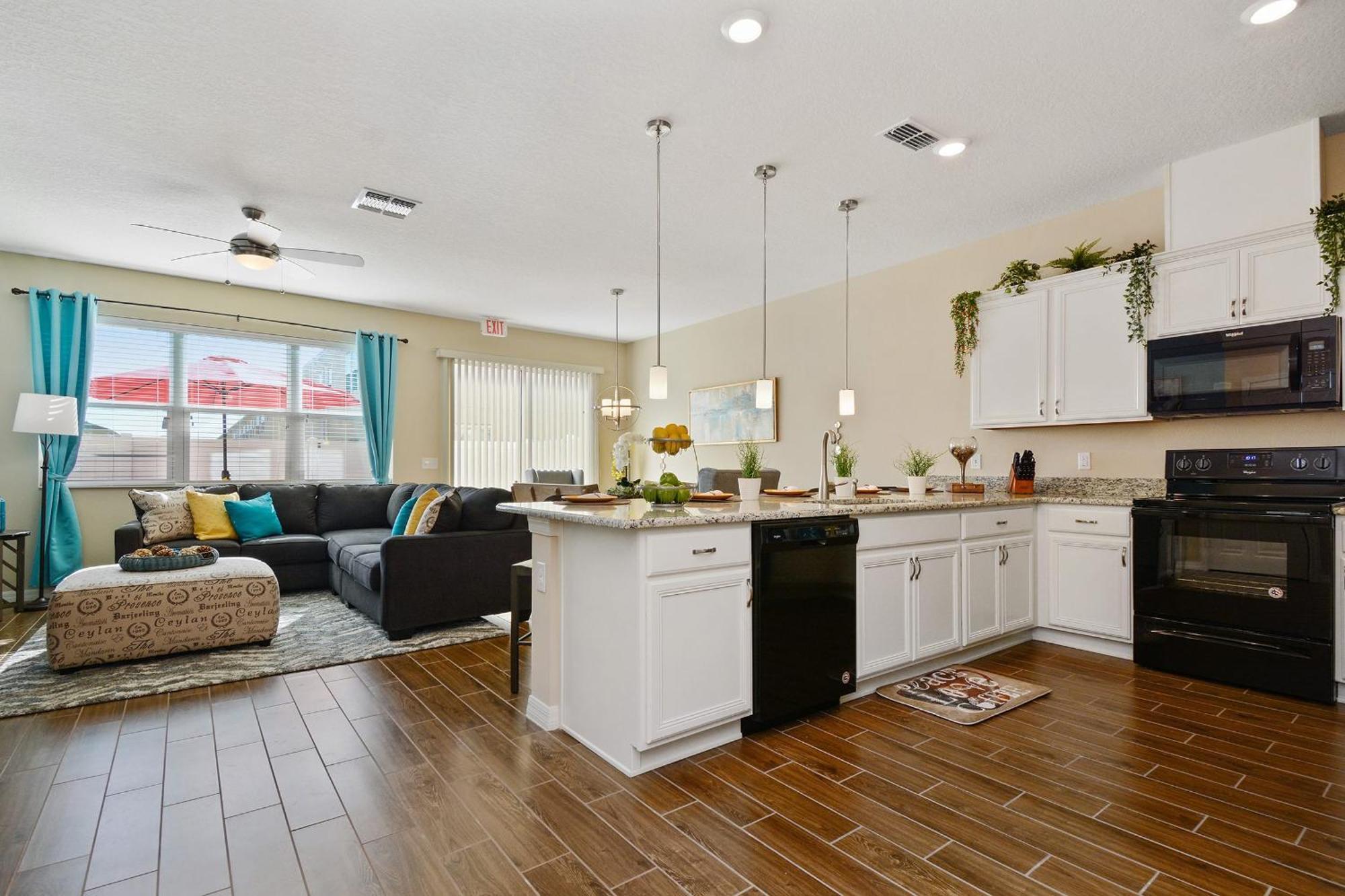 Family Friendly 4 Bedroom Close To Disney 5148 Kissimmee Eksteriør bilde