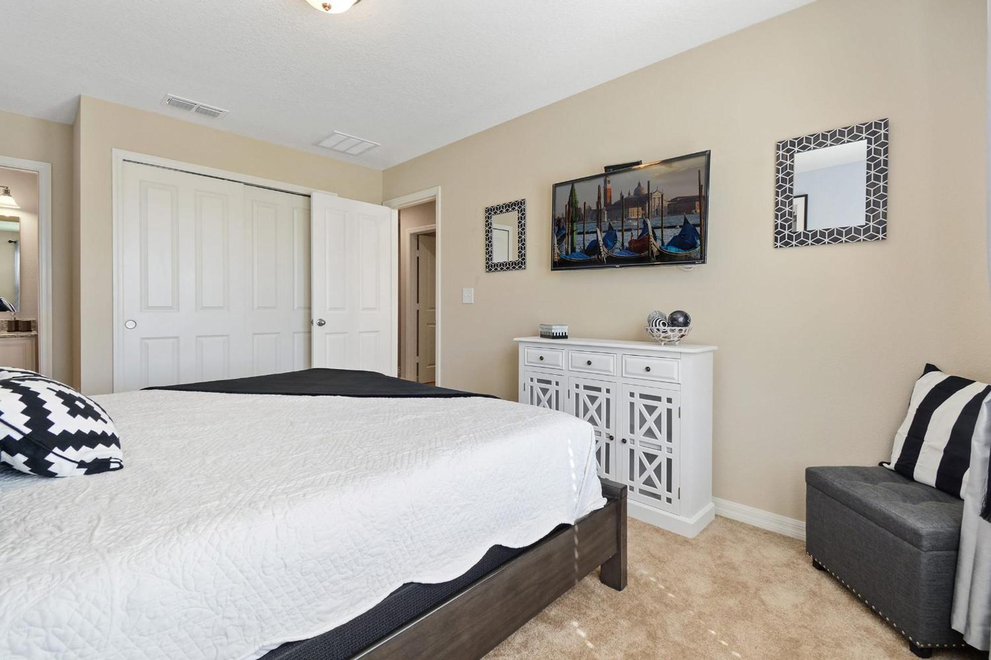 Family Friendly 4 Bedroom Close To Disney 5148 Kissimmee Eksteriør bilde